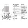 Насос циркуляционный с сухим ротором CNP TD100-15 2SWHCJ 4кВт 3х380В чугун PN 12 110гр.